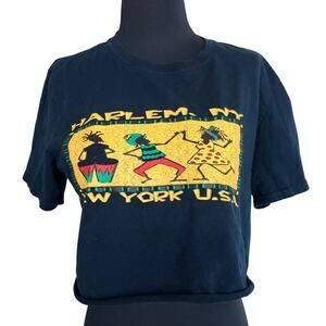 Womens  New York Streetwear Crop Top Small